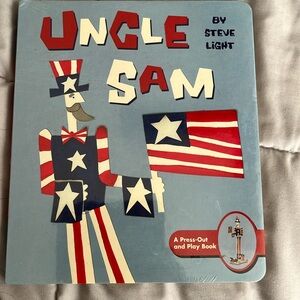 Uncle Sam press out and Play book. NIP